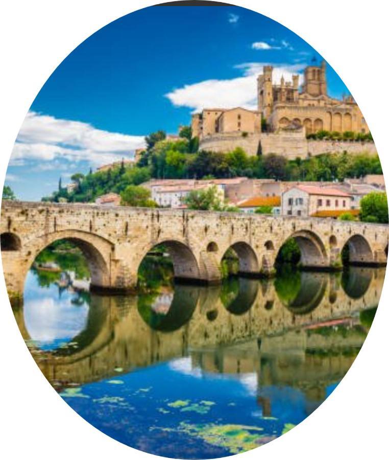 Tres Belle Vue Canal Du Midi Béziers Esterno foto